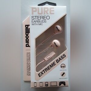 * Bundle only *🎵 Billboard • Pure Stereo Earbuds with Mic